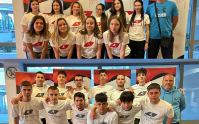 Djevojke i mladići na državnom Natjecanju u odbojci