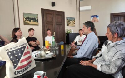 Posjet američkoga diplomata našoj školi
