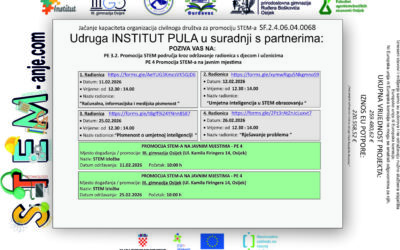 Poziv na nove STEM radionice