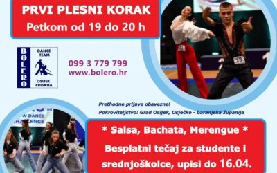 Besplatan tečaj:  ,,Prvi plesni korak”