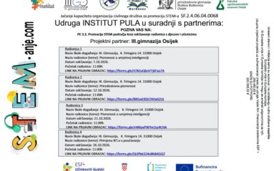 Poziv: STEM radionice u listopadu
